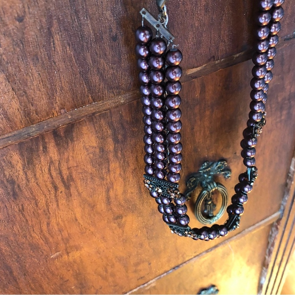 Choker Style Beaded Necklace